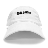 Goal Digger White Dad Hat